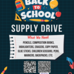 back2school donation flyer